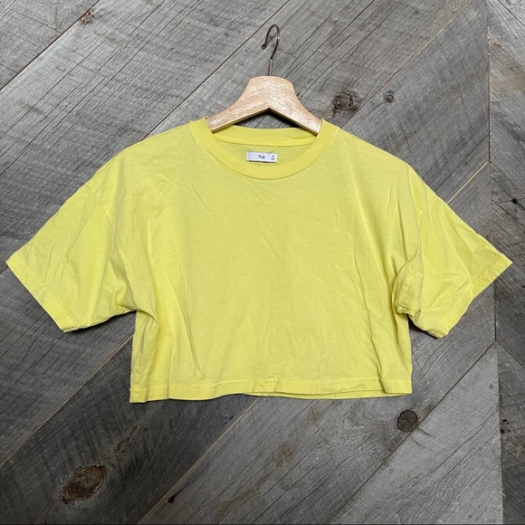 TNA Ditmas crop t shirt ‘lemon light’ - Picture 2 of 2